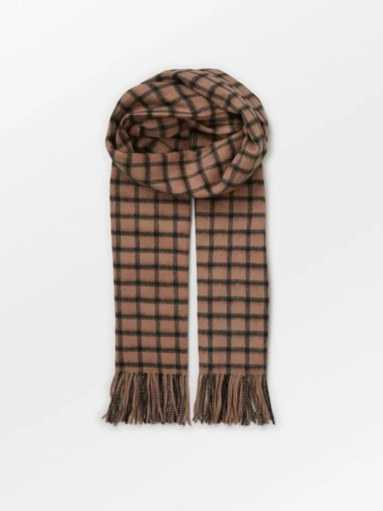 Ullskjerf|BeckSöndergaard Check Crystal Scarf