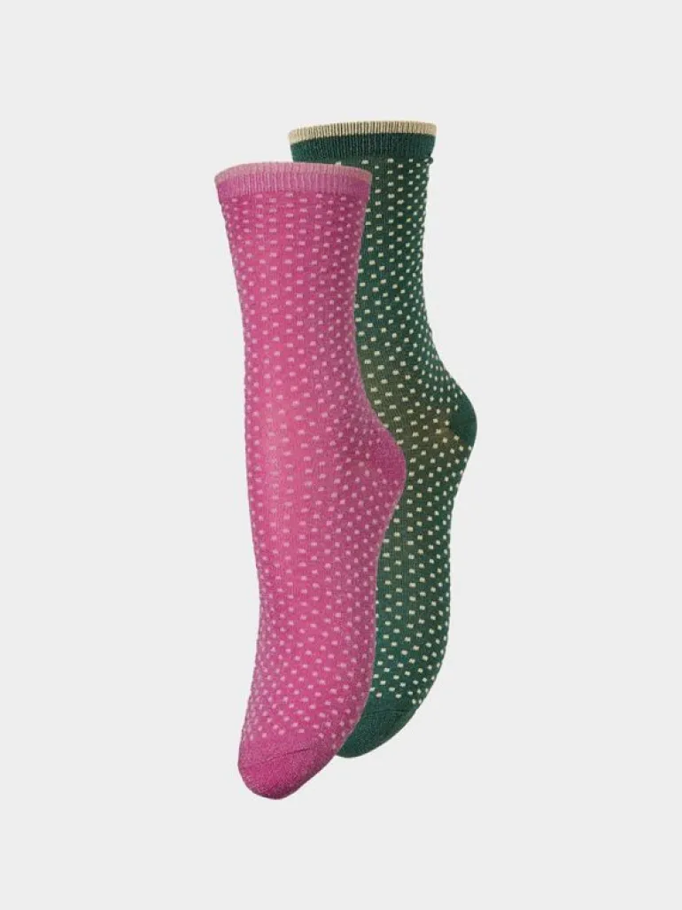 Glimmersokker|BeckSöndergaard Ditsy Glitter Sock 2 Pack
