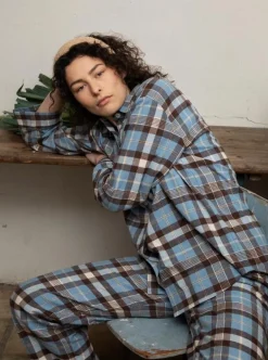 Pyjamaser|BeckSöndergaard Flannel Lounge Set