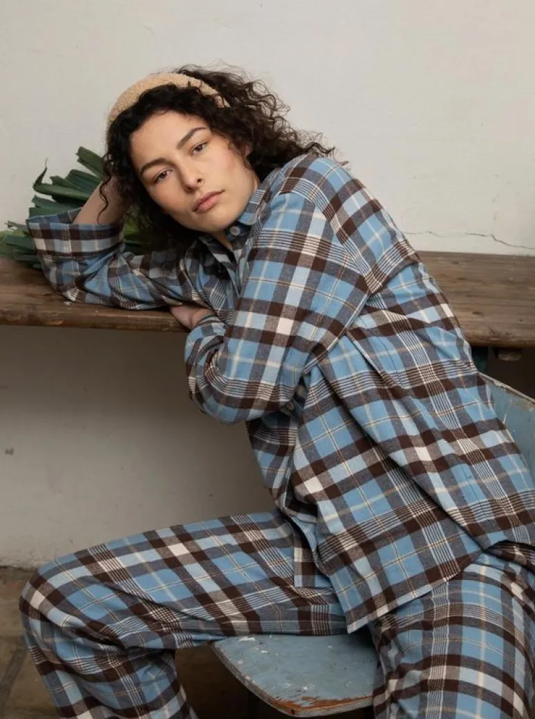 Pyjamaser|BeckSöndergaard Flannel Lounge Set
