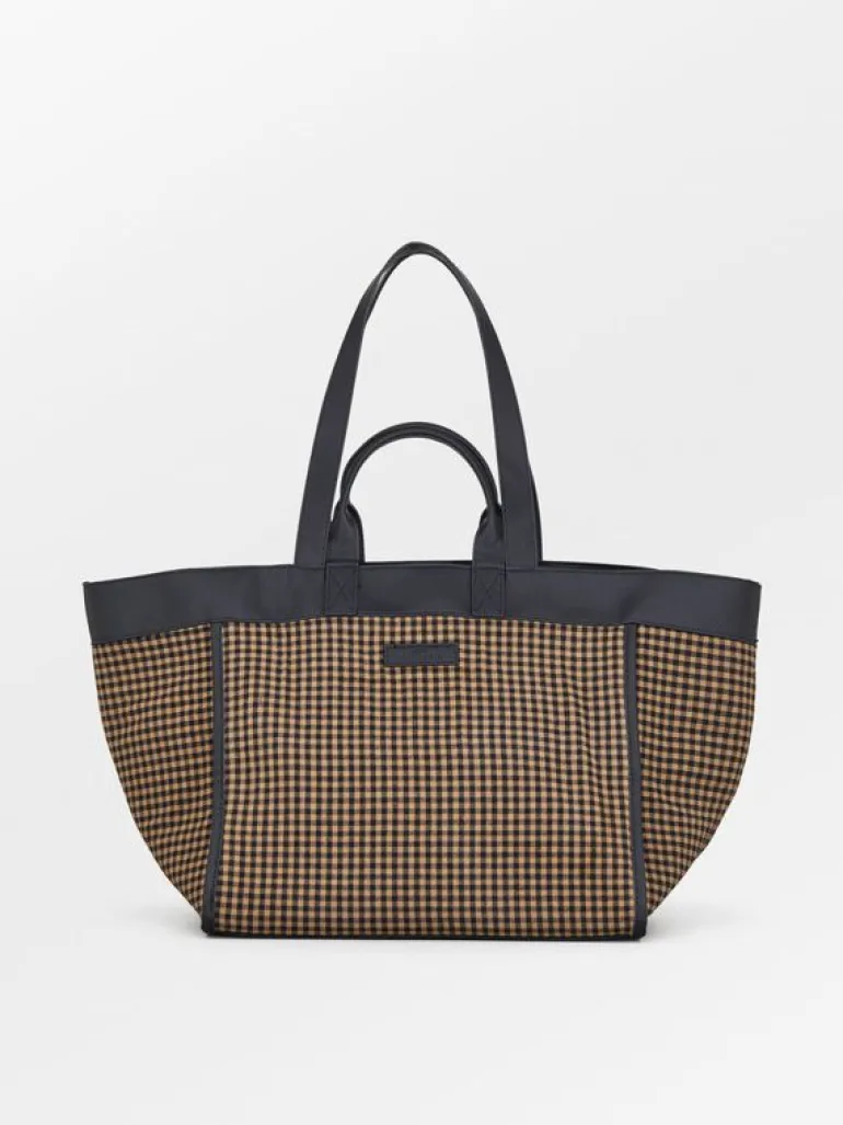 Shopper|BeckSöndergaard Gingham Lily Bag