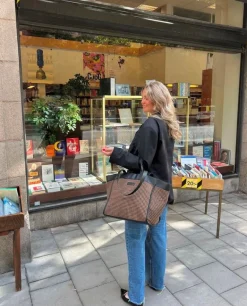 Shopper|BeckSöndergaard Gingham Lily Bag