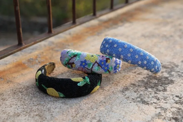 Hårbøyler|BeckSöndergaard Ireni Beaded Hairbrace