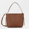 Crossbody Vesker|BeckSöndergaard Nappa Fraya Bag - Mocha Brown