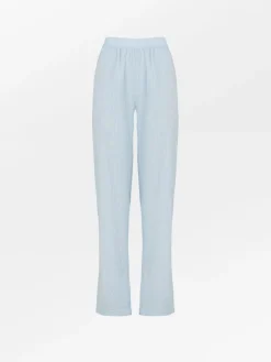 Pyjamaser|BeckSöndergaard Seersucker Pyjamas Set - Blue
