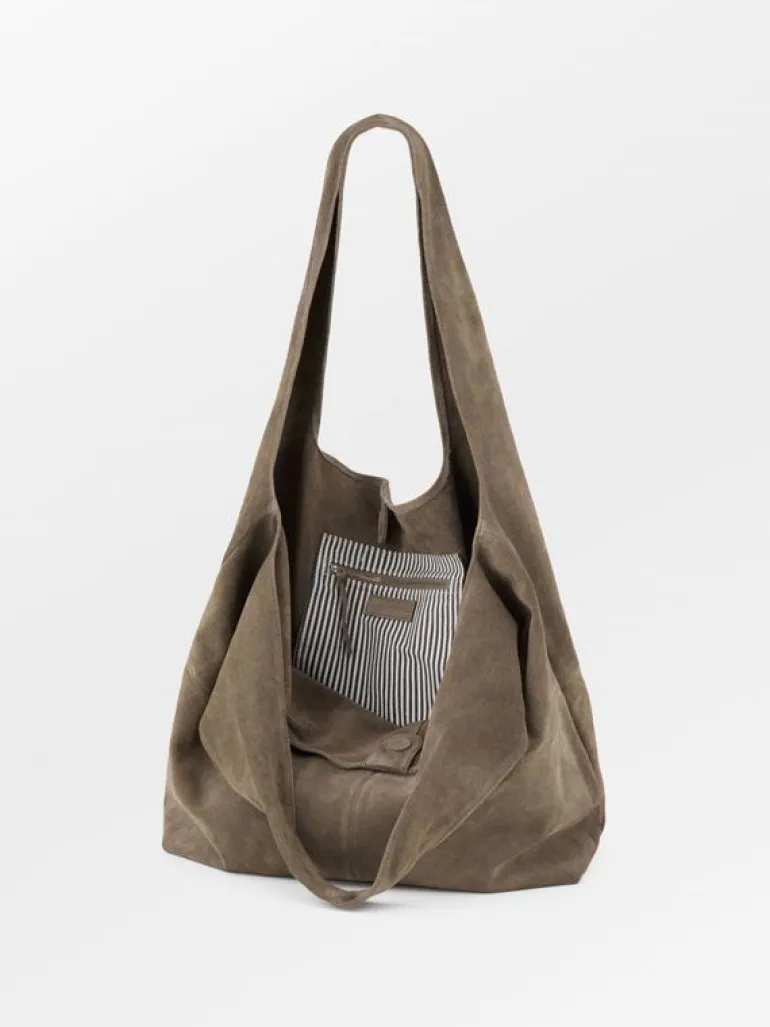 Lærvesker|BeckSöndergaard Suede Dalliea Bag