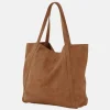 Lærvesker|BeckSöndergaard Suede Eden Bag - Brown