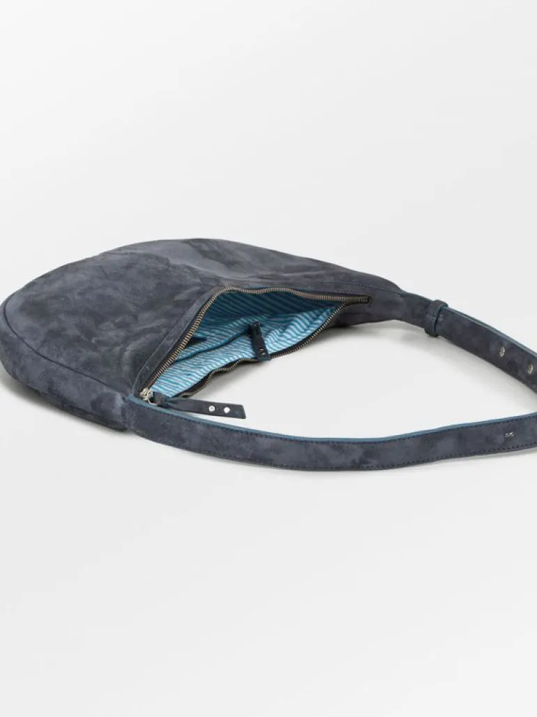 Crossbody Vesker|BeckSöndergaard Suede Moon Bag