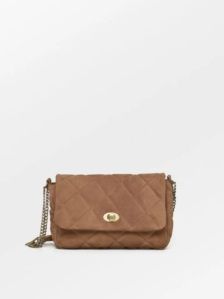 Crossbody Vesker|BeckSöndergaard Suede Pollis Bag